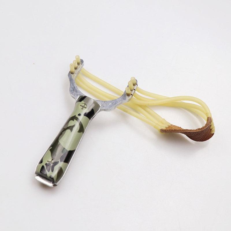 Camouflage Card Ball Slingshot Outdoor Shooting Heavy Duty Bomb Rack