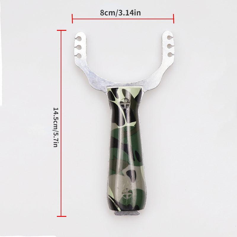 Camouflage Card Ball Slingshot Outdoor Shooting Heavy Duty Bomb Rack