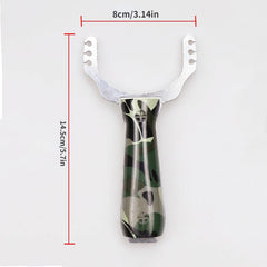 Camouflage Card Ball Slingshot Outdoor Shooting Heavy Duty Bomb Rack