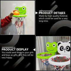 Kids Hanging Basketball Hoop Set Indoor Toy Mini Hoop For Door Wall Bath