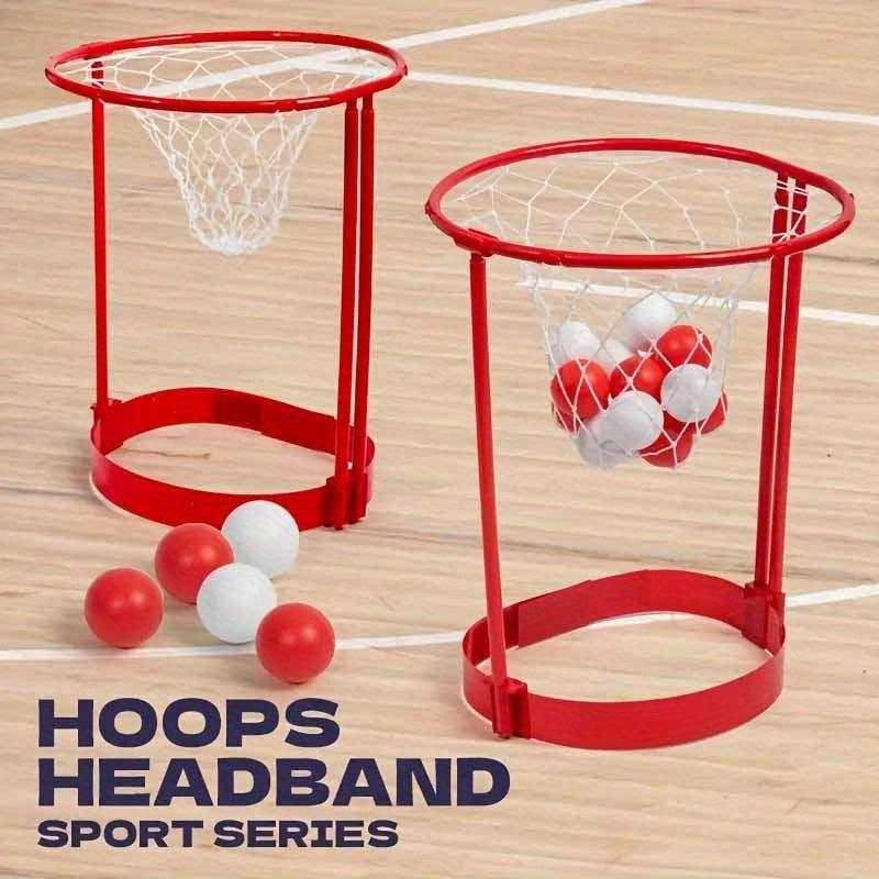 2 piece Hoop Basketball Party Game Carnival Game Adjustable Basketball Headband