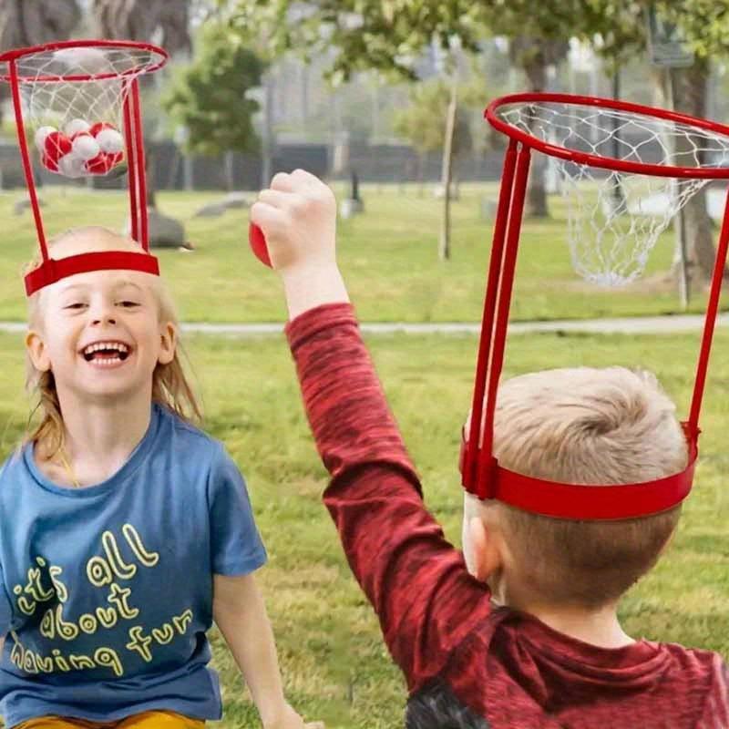 2 piece Hoop Basketball Party Game Carnival Game Adjustable Basketball Headband