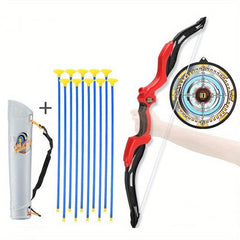 Kids' Archery Set with 10 Suction Cup Arrows - Outdoor Sports Toy