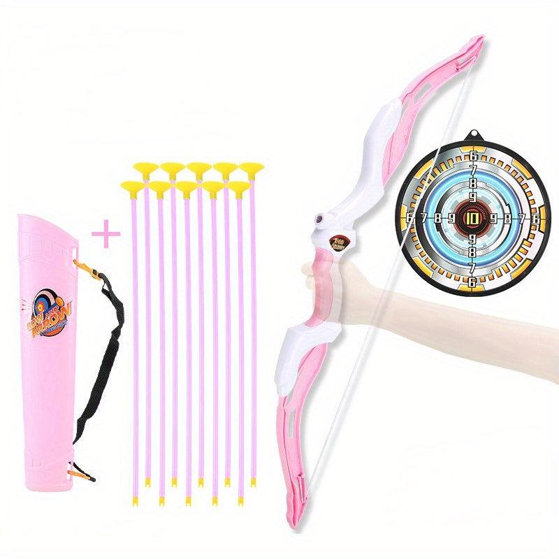 Kids' Archery Set with 10 Suction Cup Arrows - Outdoor Sports Toy