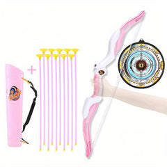 Kids' Archery Set with 10 Suction Cup Arrows - Outdoor Sports Toy