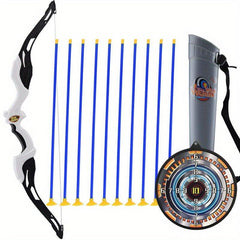 Kids' Archery Set with 10 Suction Cup Arrows - Outdoor Sports Toy