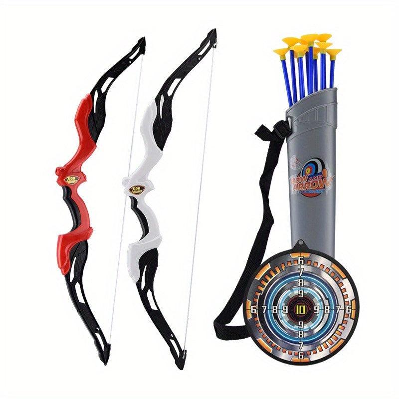 Kids' Archery Set with 10 Suction Cup Arrows - Outdoor Sports Toy