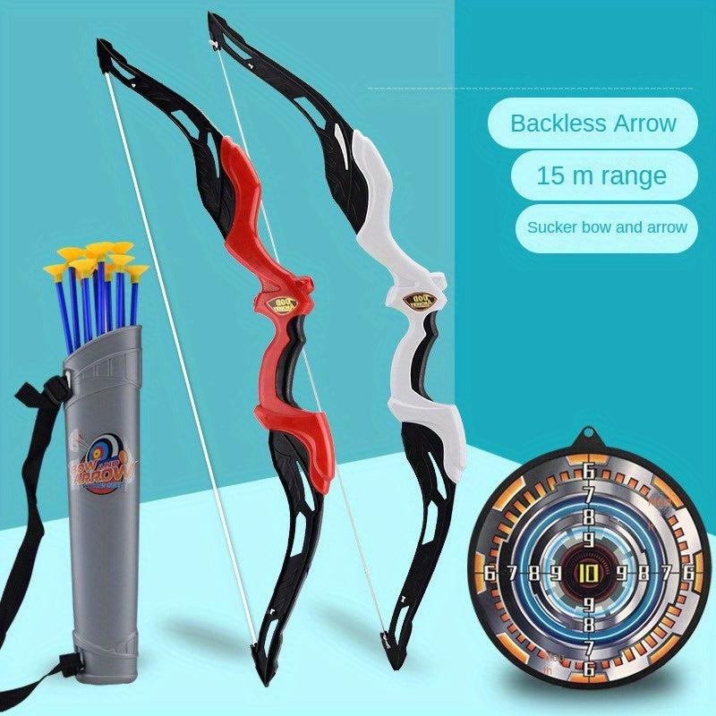 Kids' Archery Set with 10 Suction Cup Arrows - Outdoor Sports Toy
