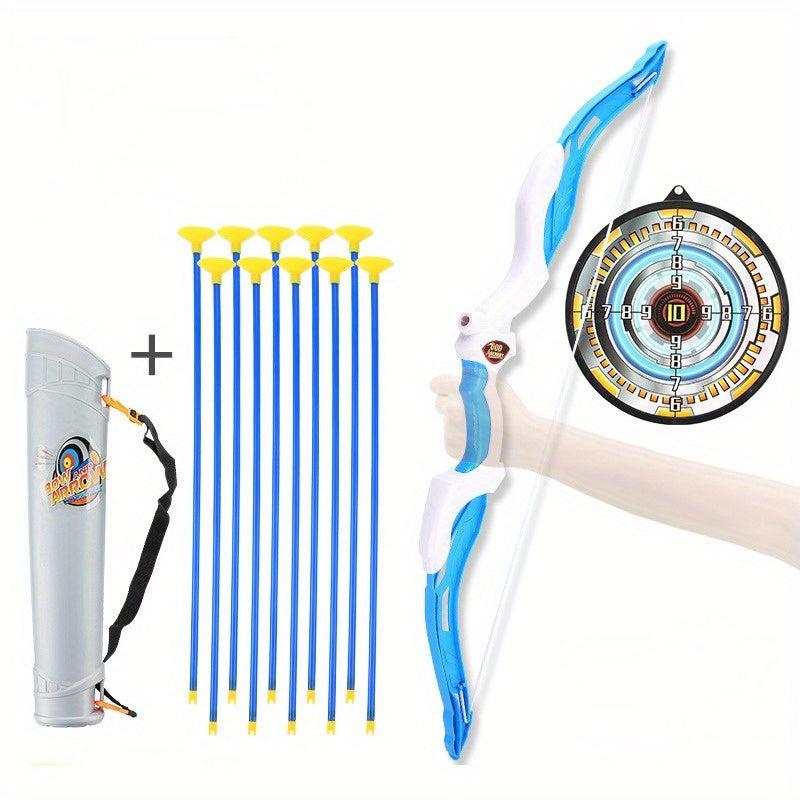 Kids' Archery Set with 10 Suction Cup Arrows - Outdoor Sports Toy