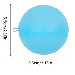 10pcs Reusable Silicone Water Balloons for Kids - Creative Water Exploding Balls