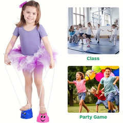 Adjustable Plastic Walking Stilts Monster Feet Toys Set