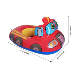 Inflatable Car Float Swimming Raft with Safe Seat
