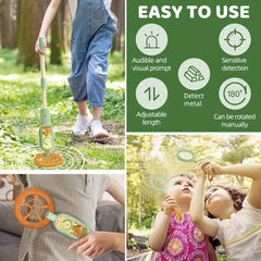 Outdoor Explorer Metal Detector Toy for Kids
