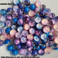 Starry Space 32mm Bouncy Balls - High Bounce - 10 Pack