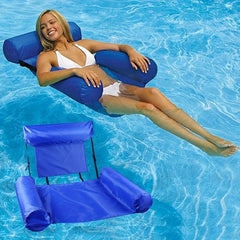 Foldable Inflatable Lounge Chair & Hammock for Ultimate Relaxation