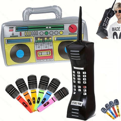 76 Inflatable Big Brother Beach Phone Radio Microphone Toy