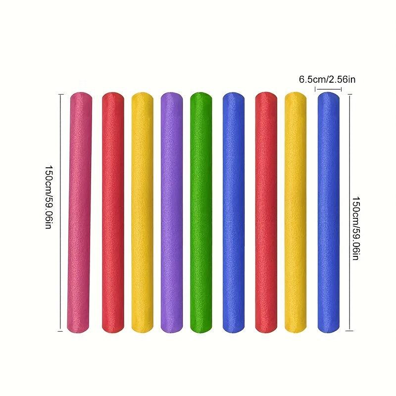 Colorful Swimming Pool Noodle Foam Tube - Fun & Flexible Pool Toy