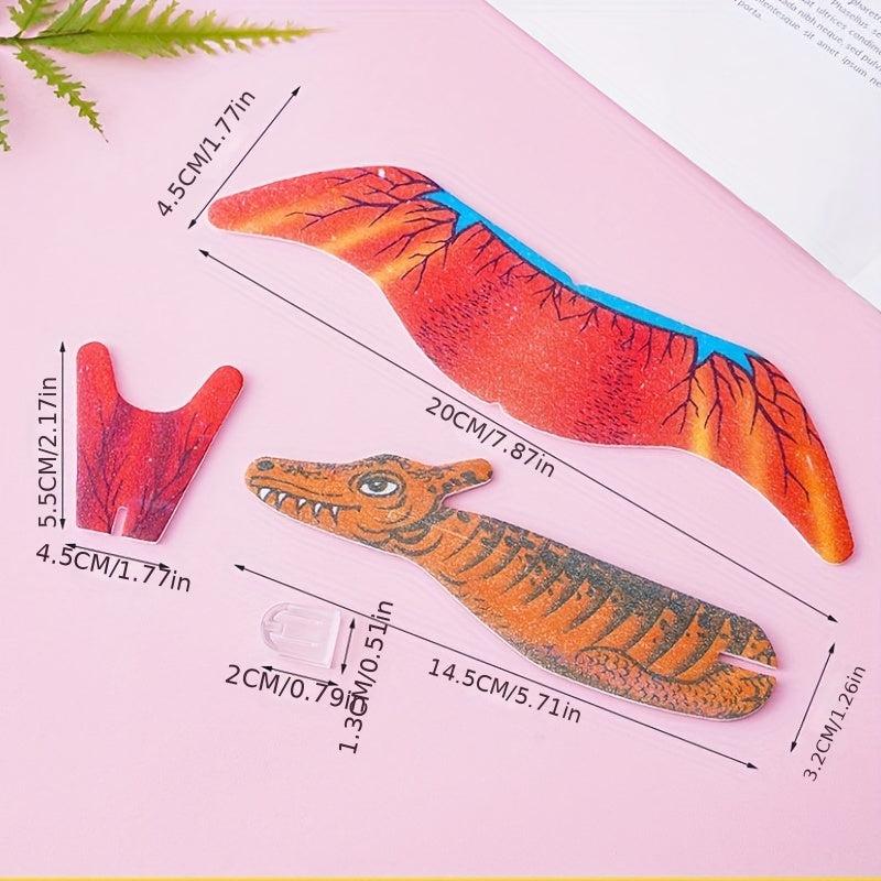 DIY Dino Airplane Model Kit