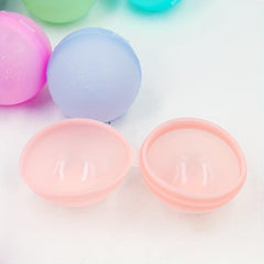 12Pcs Card Deduction Silicone Water Sphere Reusable Balloons