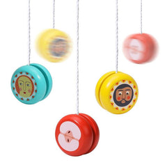Wooden Yoyo Balls Funny Fruit Educational Toys