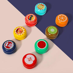 Wooden Yoyo Balls Funny Fruit Educational Toys