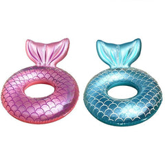Mermaid Inflatable Swimming Ring for Pool Water Play