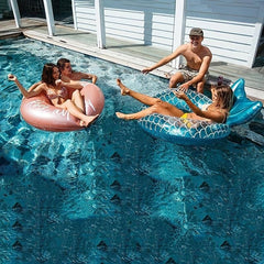Mermaid Inflatable Swimming Ring for Pool Water Play