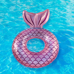 Mermaid Inflatable Swimming Ring for Pool Water Play