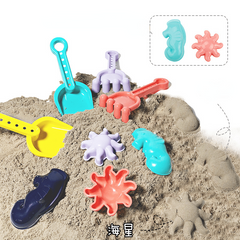 Summer Beach Toy Car & Sand Digging Hourglass Set