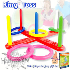 Kids Outdoor Hoop Toss Game Set for Indoor & Outdoor Sports