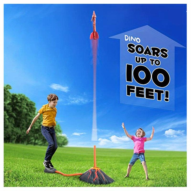 Flying Dinosaur Rocket Launcher Toy Outdoor Leisure Creative Gift