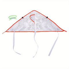 Kids DIY Kite Educational Kite With Handle And Thread