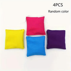 4x Bean Bags Fun Sports Outdoor Family Games Bean Bag Toss Toy Game