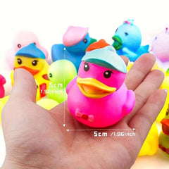 Rubber Ducks Toy Duckies For Kids Bath 10 Pack