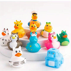 Rubber Ducks Toy Duckies For Kids Bath 10 Pack