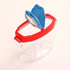 4pcs Insect Observation Box Magnifying Glass Strap Insect Catcher Clip Tweezers