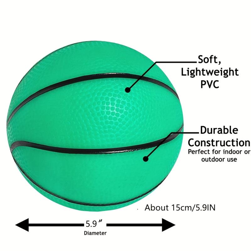 Glow Mini Basketball - Midnight Color - Indoor Play
