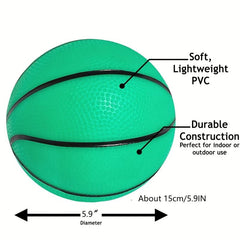 Glow Mini Basketball - Midnight Color - Indoor Play