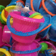 Plastic Beach Bucket Set Sand Digging Toy