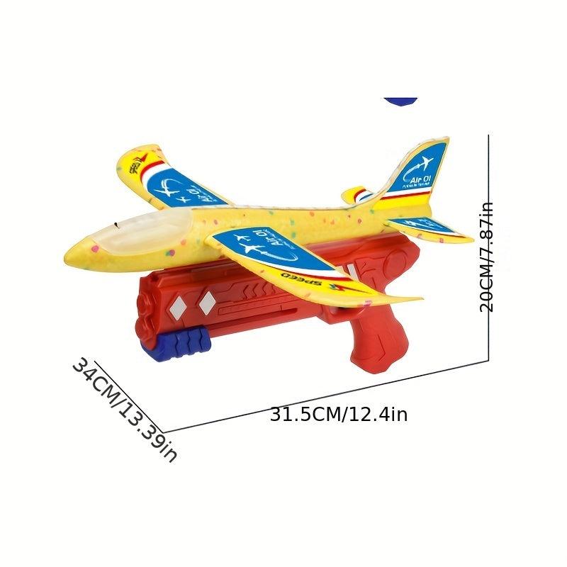 Hand Thrown Aircraft Gun Outdoor Toys for Kids