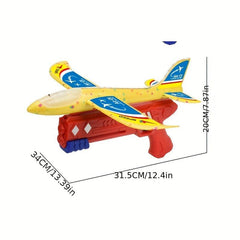 Hand Thrown Aircraft Gun Outdoor Toys for Kids