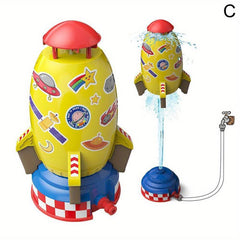 Spray Rocket Water Toy for Kids Outdoor Play