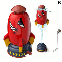 Spray Rocket Water Toy for Kids Outdoor Play