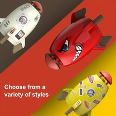 Spray Rocket Water Toy for Kids Outdoor Play