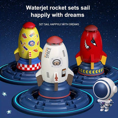 Spray Rocket Water Toy for Kids Outdoor Play