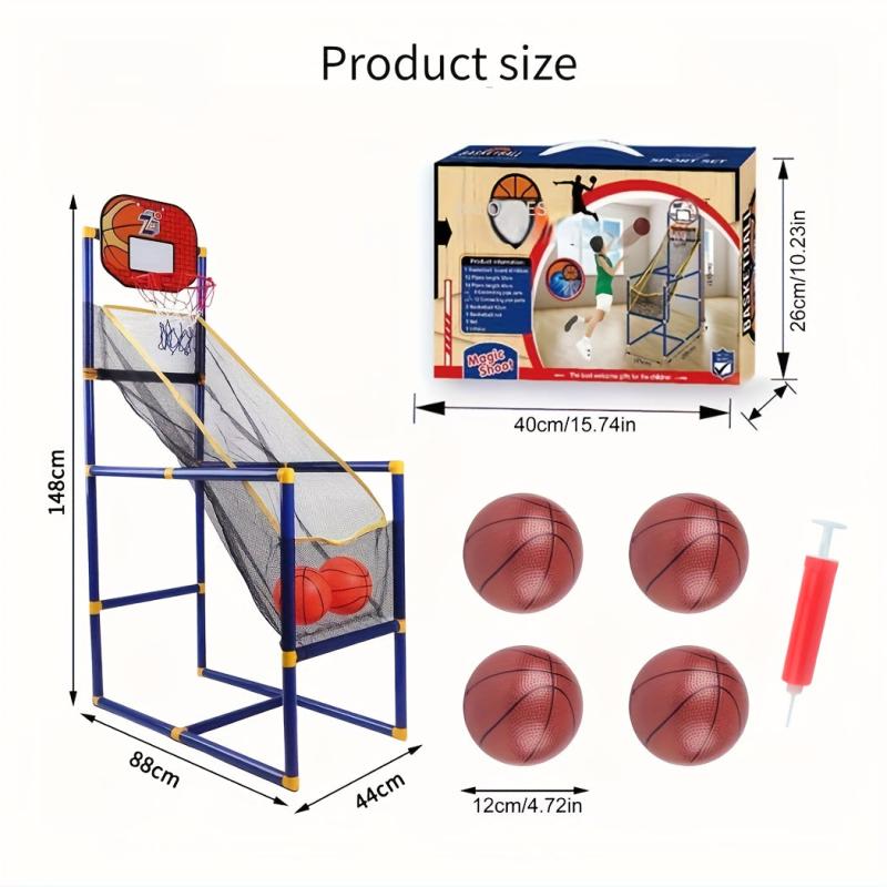Youth Basketball Competition Inflator 4 Balls