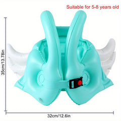 Kids Inflatable Swim Vest & Angel Wing Pool Float