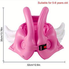 Kids Inflatable Swim Vest & Angel Wing Pool Float
