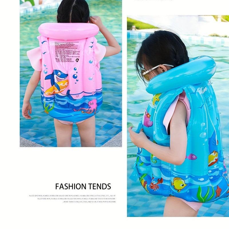 Youth Life Jacket in Ocean World Theme - Keep Kids Safe