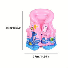 Youth Life Jacket in Ocean World Theme - Keep Kids Safe